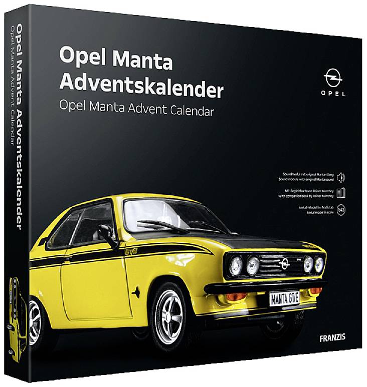 Franzis Verlag Opel Manta Opel Manta Bausätze, Elektronik, Technik Adventskalender