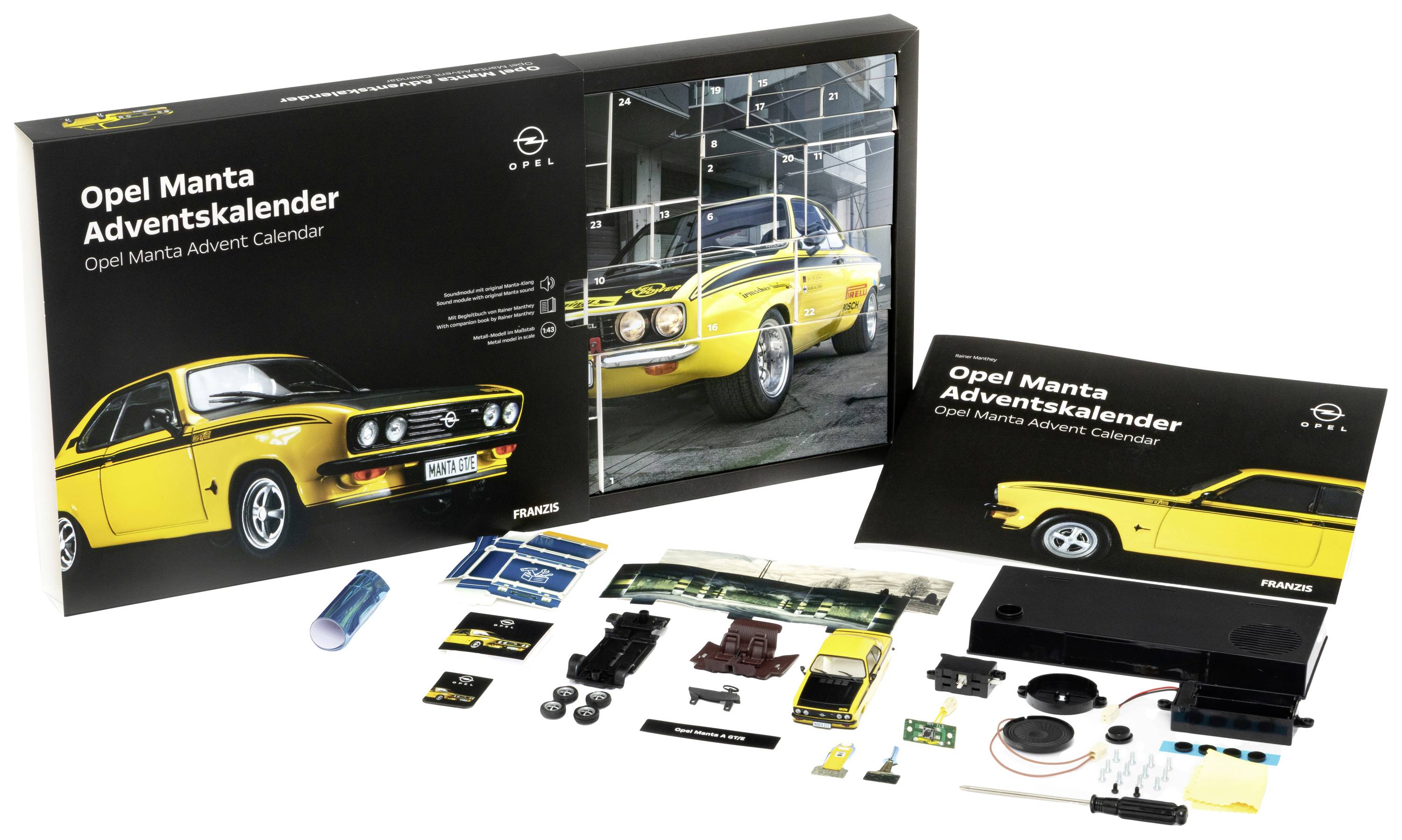 Franzis Verlag Opel Manta Opel Manta Bausätze, Elektronik, Technik Adventskalender