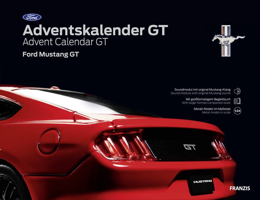 Franzis Verlag Ford Mustang Ford Mustang Bausätze, Elektronik, Technik Adventskalender Altersklasse ab 14 Jahre