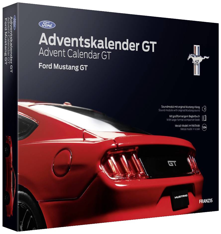 Franzis Verlag Ford Mustang Ford Mustang Bausätze, Elektronik, Technik Adventskalender Altersklasse ab 14 Jahre