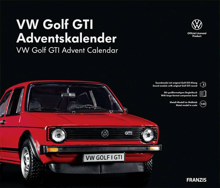 Franzis Verlag VW Golf GTI VW Golf GTI Bausätze, Elektronik, Technik Adventskalender Altersklasse ab 14 Jahre