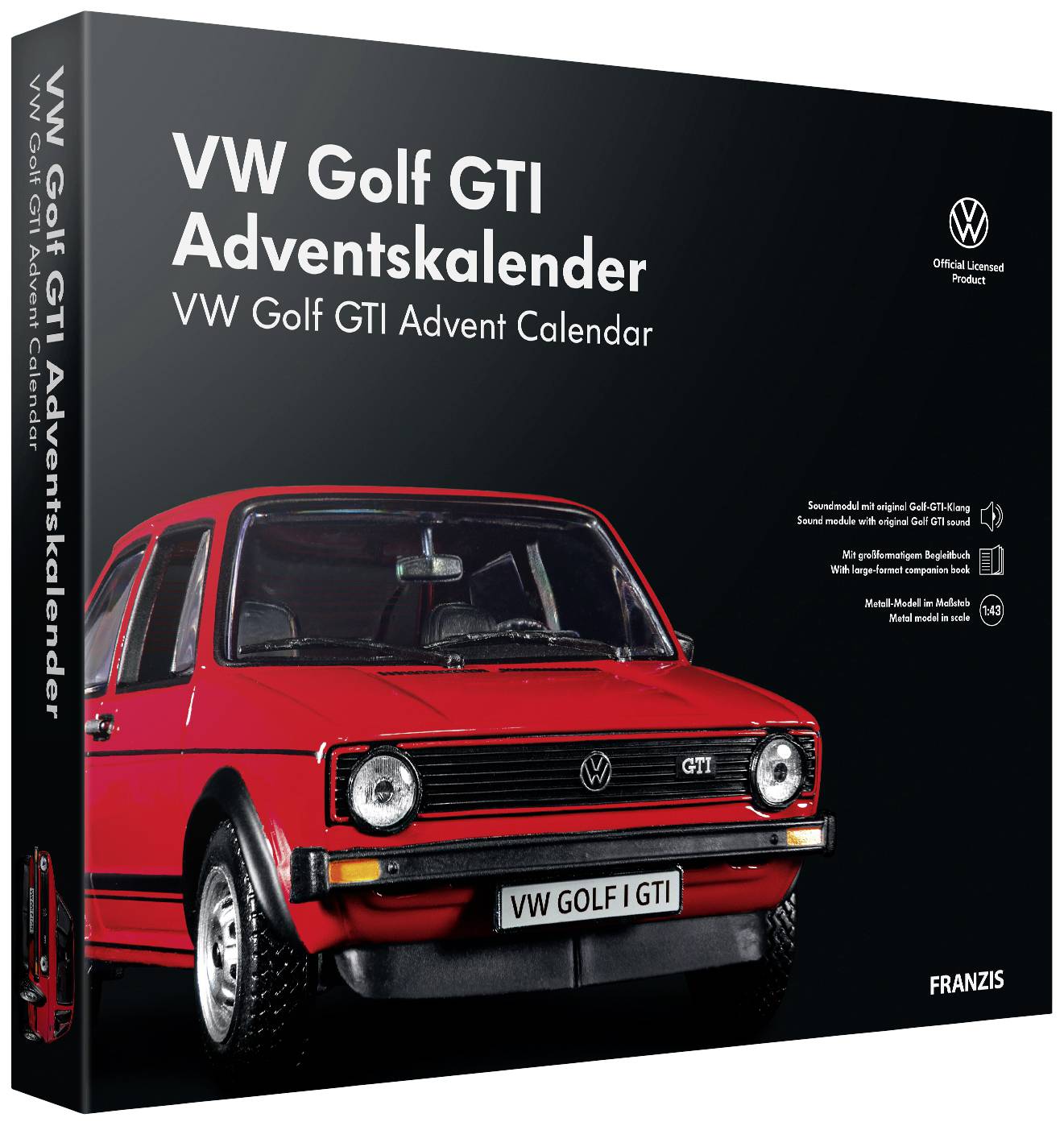 Franzis Verlag VW Golf GTI VW Golf GTI Bausätze, Elektronik, Technik Adventskalender Altersklasse ab 14 Jahre