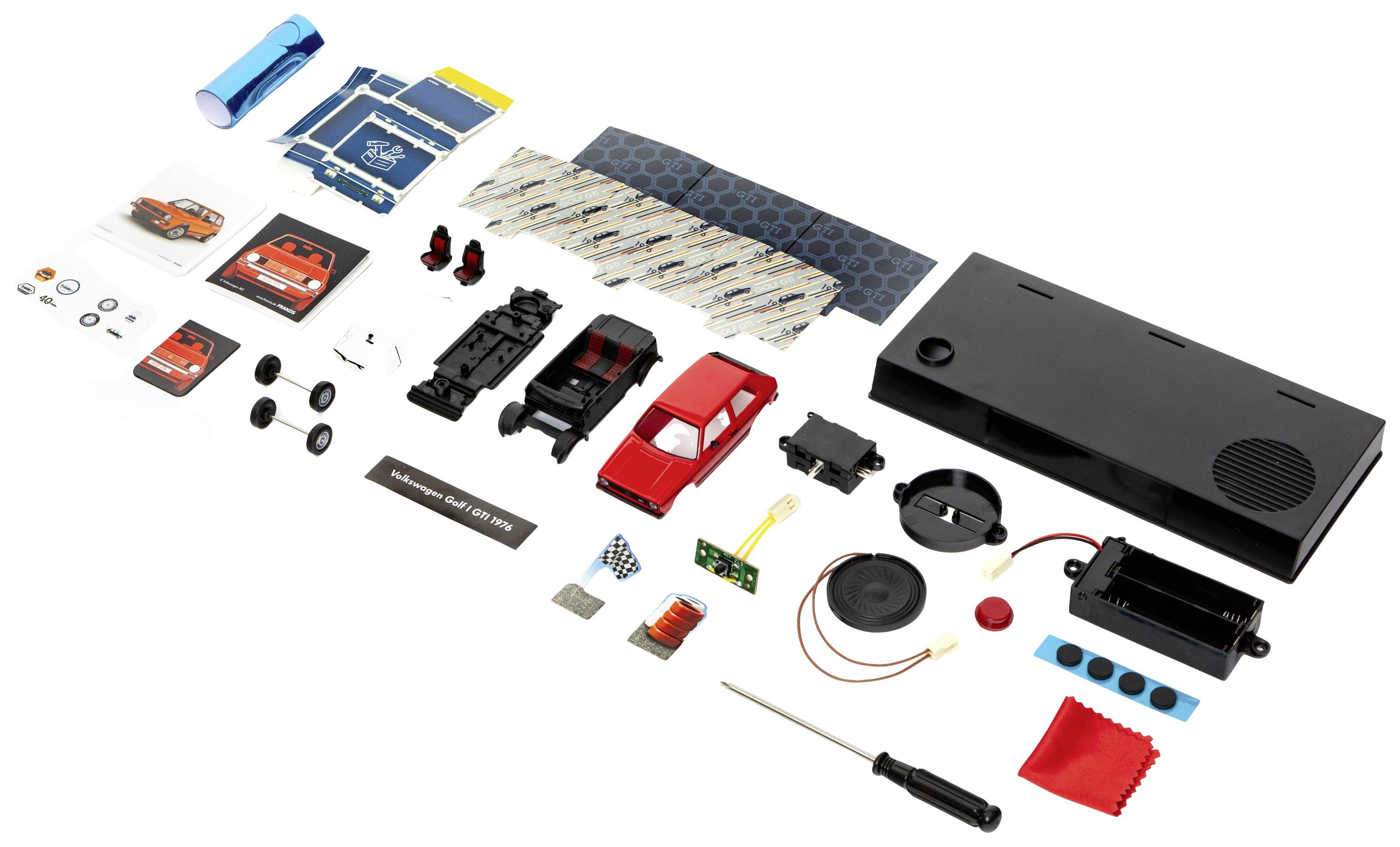Franzis Verlag VW Golf GTI VW Golf GTI Bausätze, Elektronik, Technik Adventskalender Altersklasse ab 14 Jahre