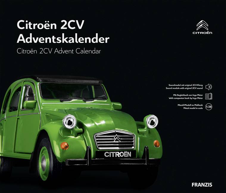 Franzis Verlag Citroën 2CV Citroën 2CV Bausätze, Elektronik, Technik Adventskalender