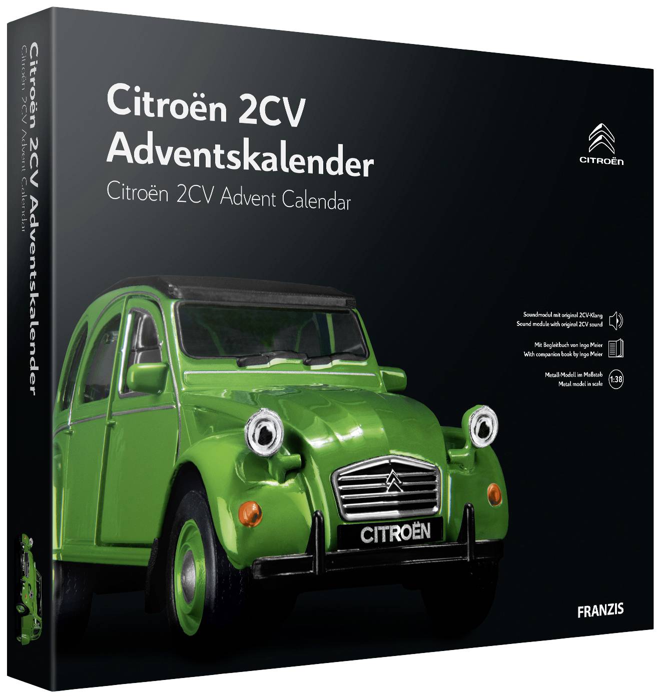Franzis Verlag Citroën 2CV Citroën 2CV Bausätze, Elektronik, Technik Adventskalender