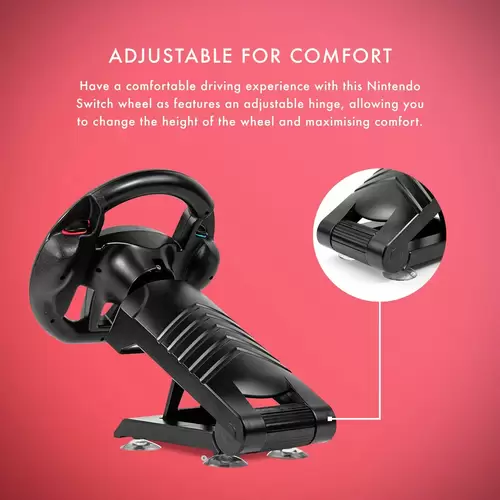 Numskull Joy Con Steering Wheel Table Attachment Lenkrad Nintendo Switch Schwarz Numskull Joy Con Steering Wheel Table Attachment Lenkrad Nintendo Switch Schwarz