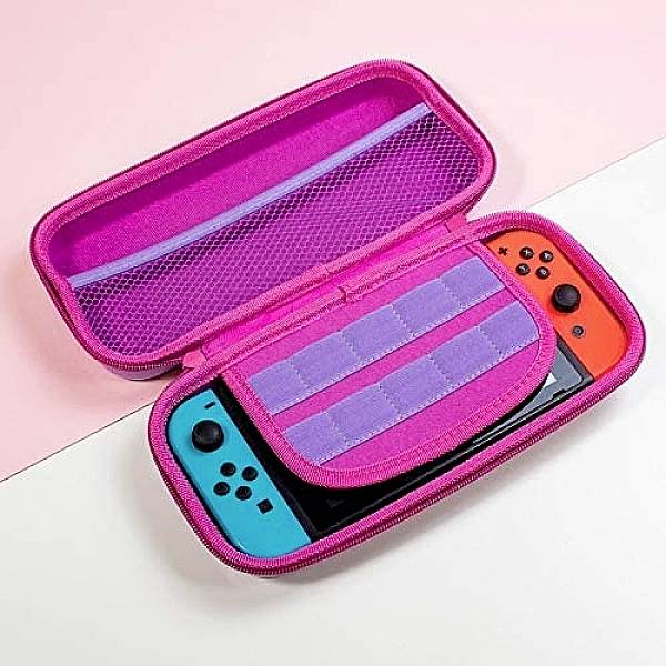 Konix NS2203 Aufbewahrungsbox für Spiele Nintendo Switch, Nintendo Switch Lite, Nintendo Switch OLED