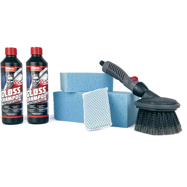PINGI C1 Water Brush Set, 4-tlg. Leg-Set-3 Autopflegeset 1 Set PINGI C1 Water Brush Set, 4-tlg. Leg-Set-3 Autopflegeset 1 Set