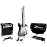 Dimavery EGS-1 E-Gitarren-Set Sunburst inkl. Tasche, inkl. Verstärker