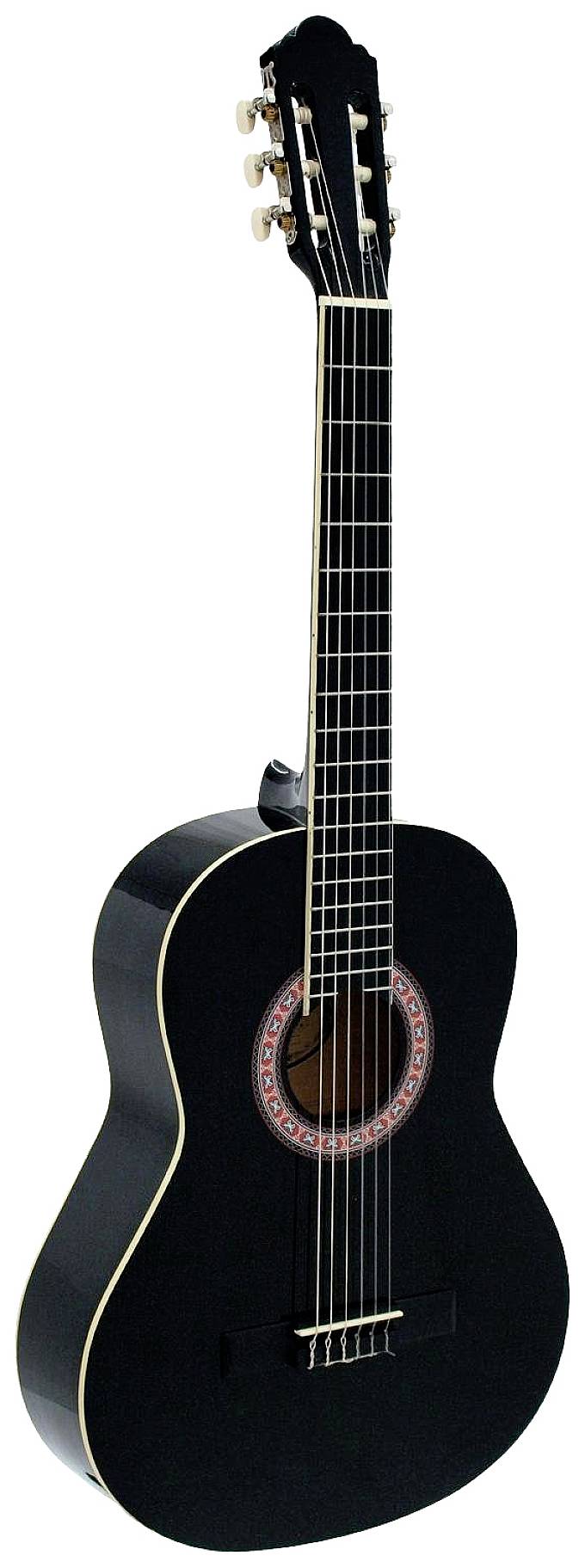 Dimavery AC-303 Konzertgitarre 4/4 Schwarz
