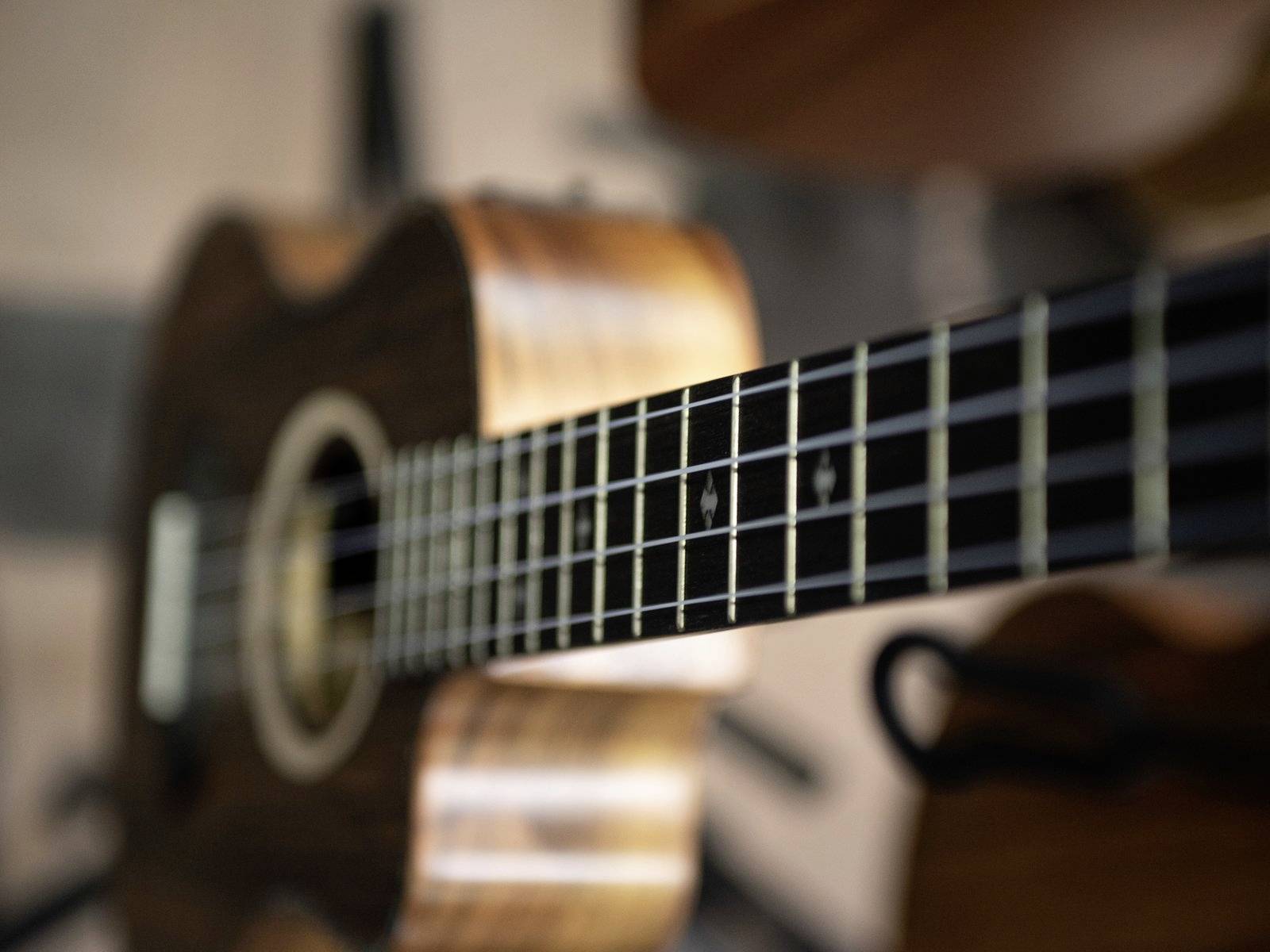 Dimavery UK-200 Tenor Ukulele Naturbraun, Matt