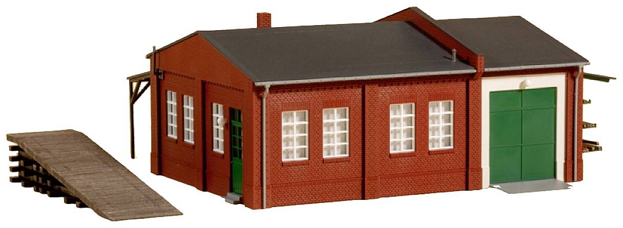 Auhagen 11462 H0 Bahnmeisterei mit Rampe