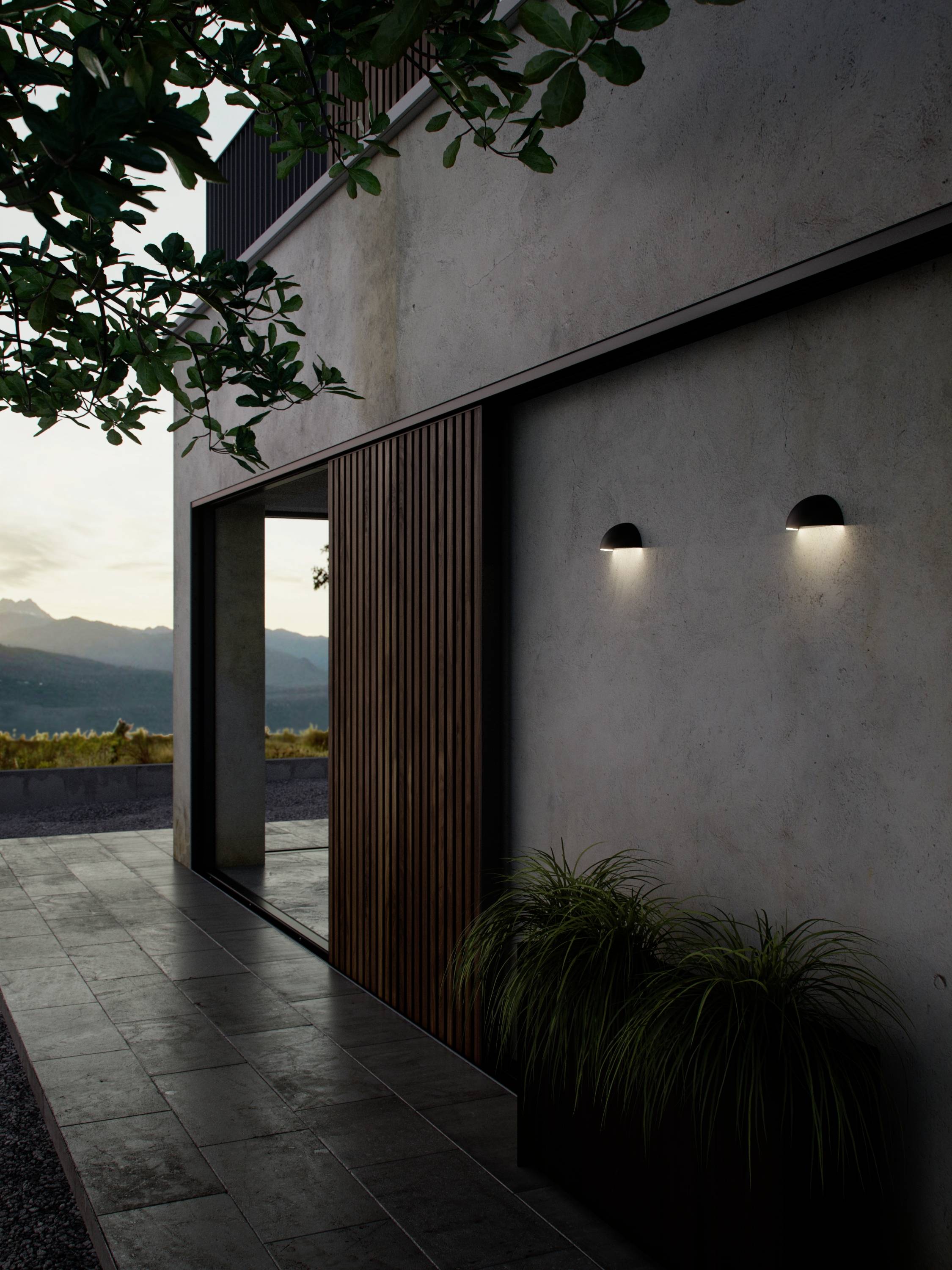 Nordlux Arcus Smart 2019001003 LED-Außenwandleuchte LED LED 9.5 W Schwarz