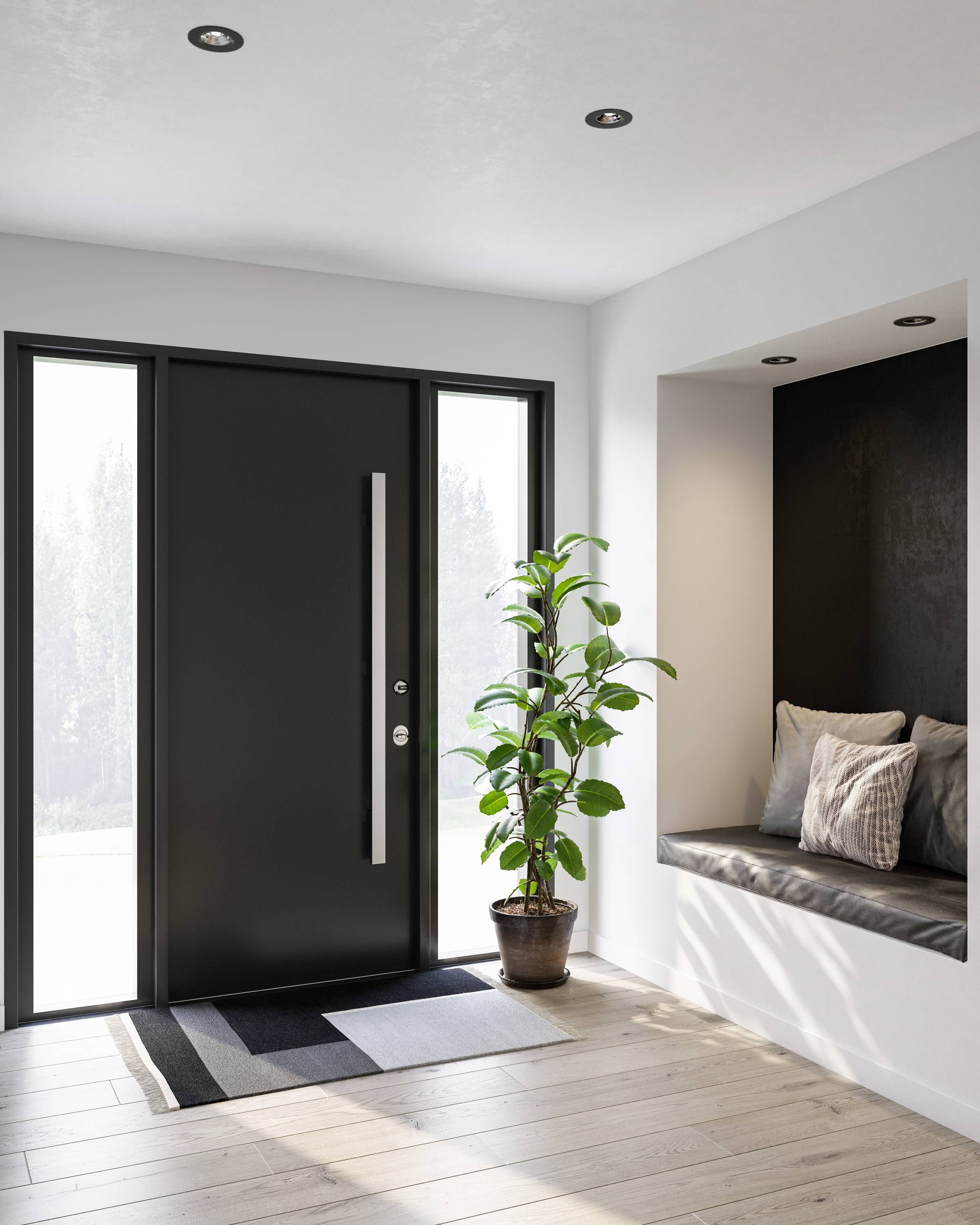 Nordlux 2110900103 Don Smart LED-Einbauleuchte LED LED 4.7W Schwarz