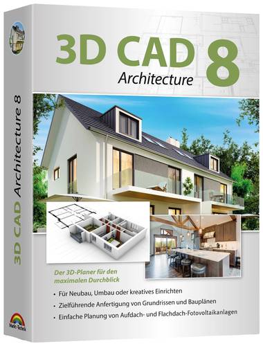 Ashampoo 81102 3D CAD 8 Architecture Vollversion, 1 Lizenz CAD Software  - Onlineshop Voelkner