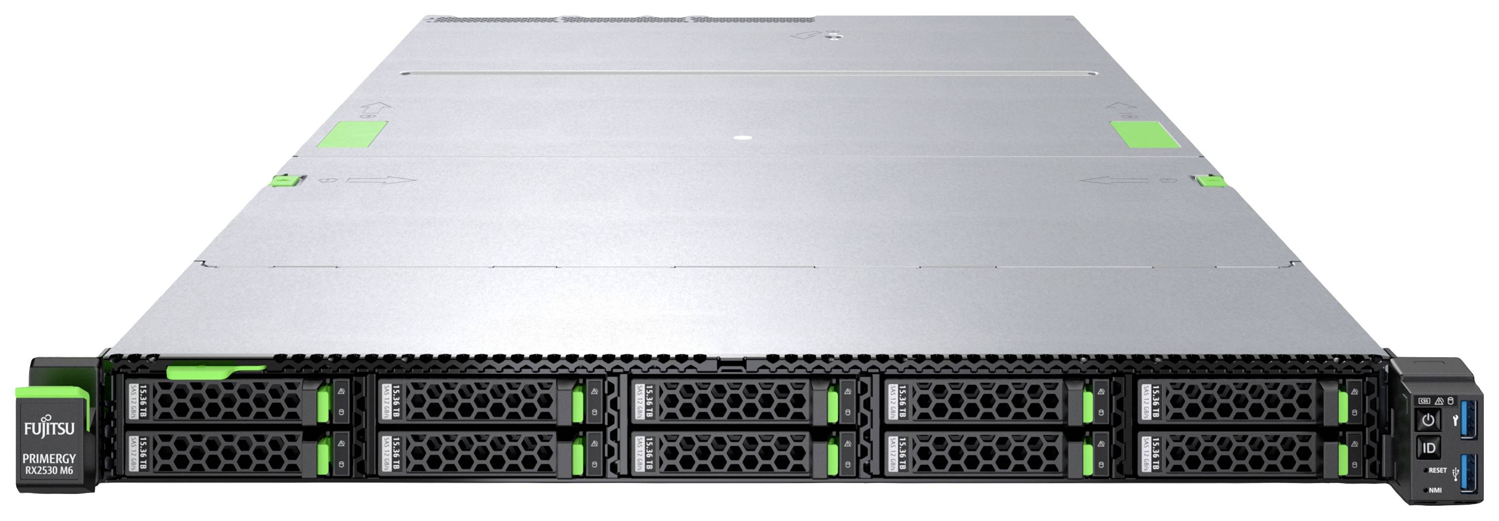 Fujitsu Server PRIMERGY RX2530 M6 Intel® Xeon Silver 4309Y 3.6 GHz 16 GB RAM VFY:R2536SC080IN