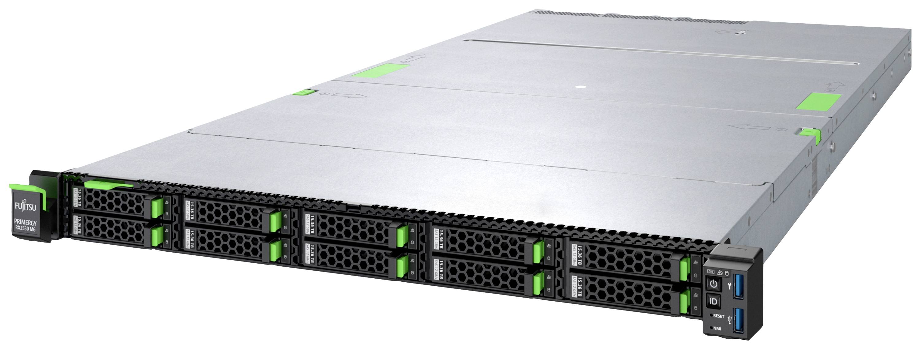 Fujitsu Server PRIMERGY RX2530 M6 Intel® Xeon Silver 4309Y 3.6 GHz 16 GB RAM VFY:R2536SC080IN