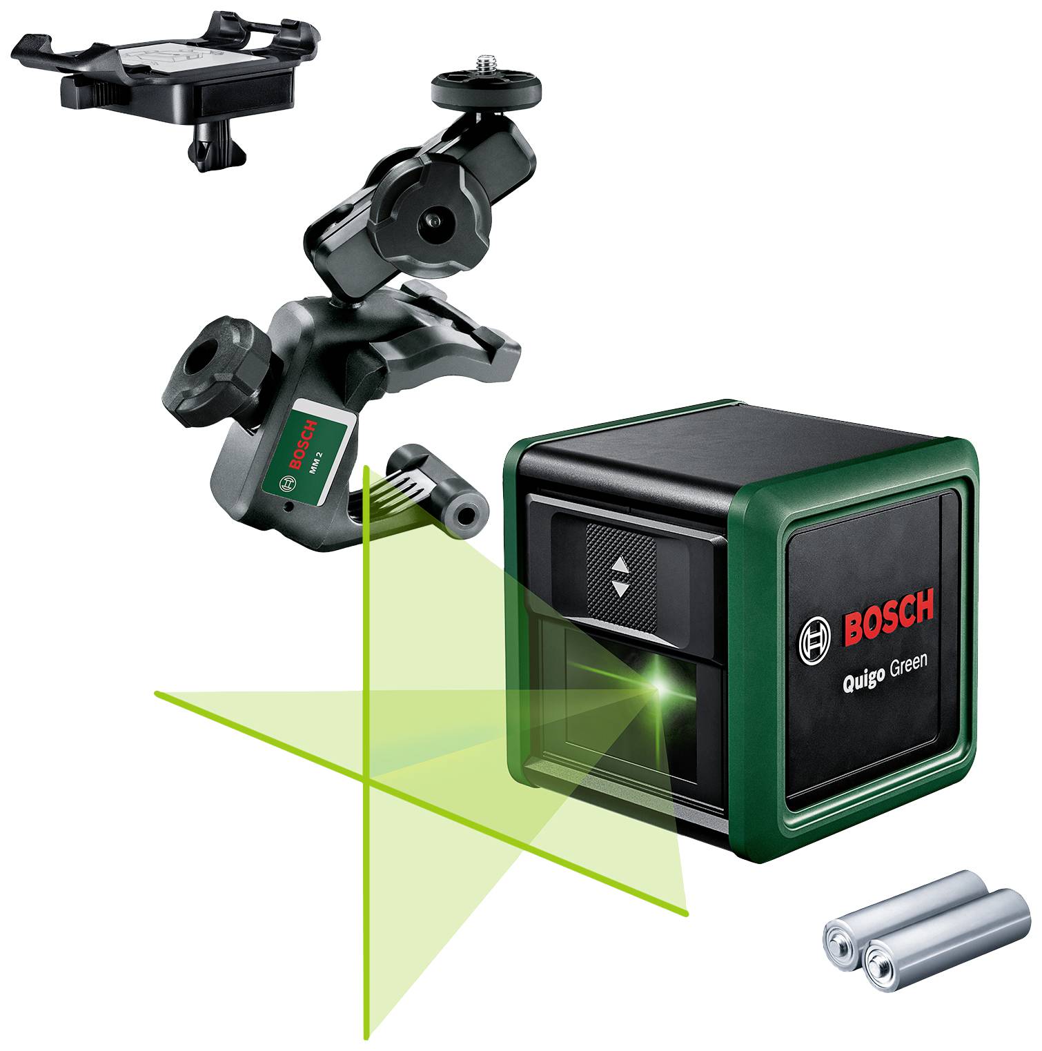 Bosch Home and Garden Quigo Green II Kreuzlinienlaser Reichweite (max.): 12 m