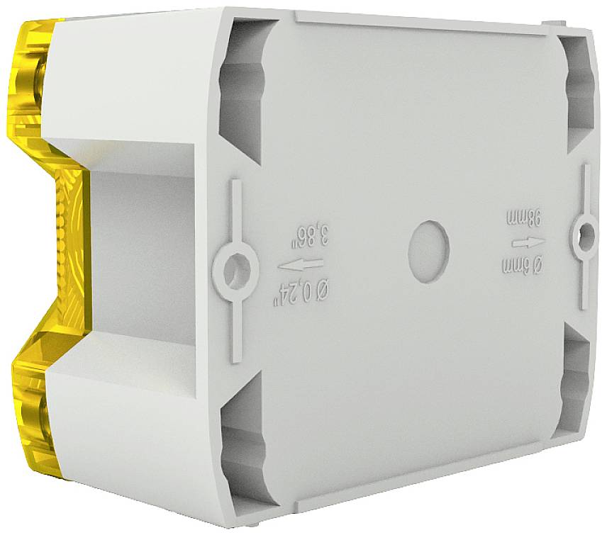 Pfannenberg Signalleuchte LED PY L-S 90-265 AC YE 7035 21513643055 Gelb Blitzlicht, Dauerlicht, Blinklicht 230 V/AC