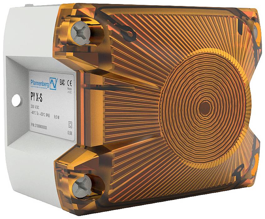 Pfannenberg Signalleuchte LED PY L-S 90-265 AC AM 7035 21513644055 Orange Blitzlicht, Dauerlicht, Blinklicht 230 V/AC