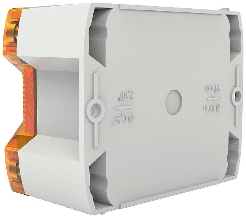 Pfannenberg Signalleuchte LED PY L-S 90-265 AC AM 7035 21513644055 Orange Blitzlicht, Dauerlicht, Blinklicht 230 V/AC