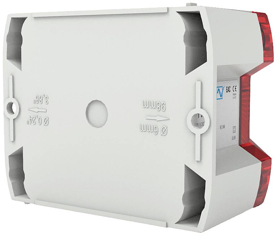 Pfannenberg Signalleuchte LED PY L-S 90-265 AC RD 7035 21513645055 Rot Blitzlicht, Dauerlicht, Blinklicht 230 V/AC