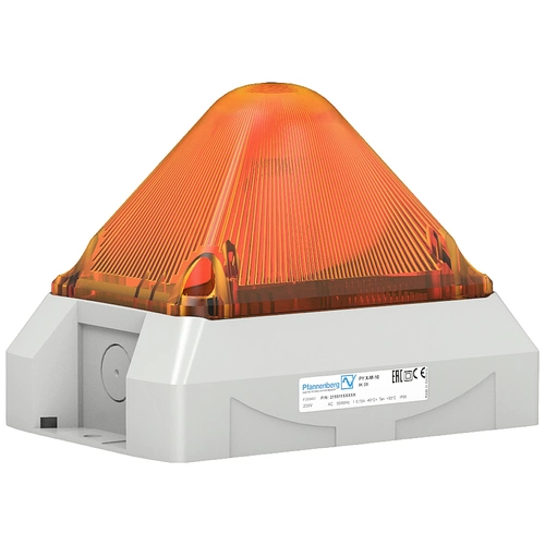 Pfannenberg Signalleuchte LED PY L-M 10-60 DC AM 7035 21553814055 Orange Blitzlicht, Dauerlicht, Blinklicht 24 V/DC Pfannenberg Signalleuchte LED PY L-M 10-60 DC AM 7035 21553814055 Orange Blitzlicht, Dauerlicht, Blinklicht 24 V/DC