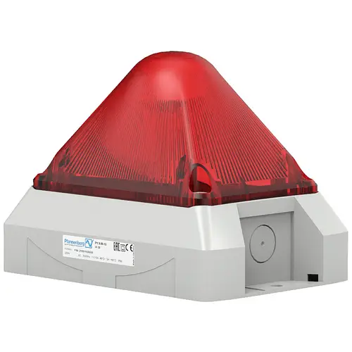 Pfannenberg Signalleuchte LED PY L-M 95-265V AC RD 7035 21553645055 Rot Blitzlicht, Dauerlicht, Blinklicht 230 V/AC Pfannenberg Signalleuchte LED PY L-M 95-265V AC RD 7035 21553645055 Rot Blitzlicht, Dauerlicht, Blinklicht 230 V/AC