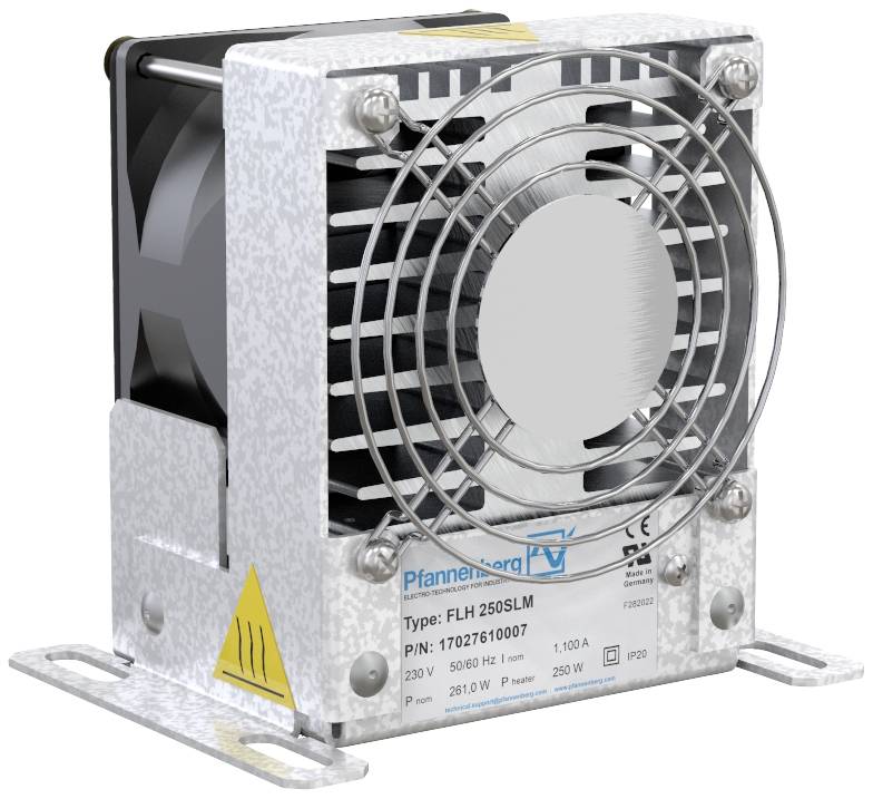 Pfannenberg FLH 275SLM-UL 230V AC Schaltschrank-Gebläseheizung 207 - 258 V/AC 275W (L x B x H) 118 x 110.5 x 92.5mm 1St.