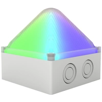 Pfannenberg Blitzleuchte LED QUADRO LED-RGB-3G/3D LV 21109638009 Weiß Blitzlicht 24 V/DC Pfannenberg Blitzleuchte LED QUADRO LED-RGB-3G/3D LV 21109638009 Weiß Blitzlicht 24 V/DC
