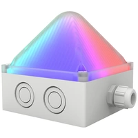 Pfannenberg Blitzleuchte LED QUADRO LED-RGB-3G/3D LV 21109638009 Weiß Blitzlicht 24 V/DC Pfannenberg Blitzleuchte LED QUADRO LED-RGB-3G/3D LV 21109638009 Weiß Blitzlicht 24 V/DC