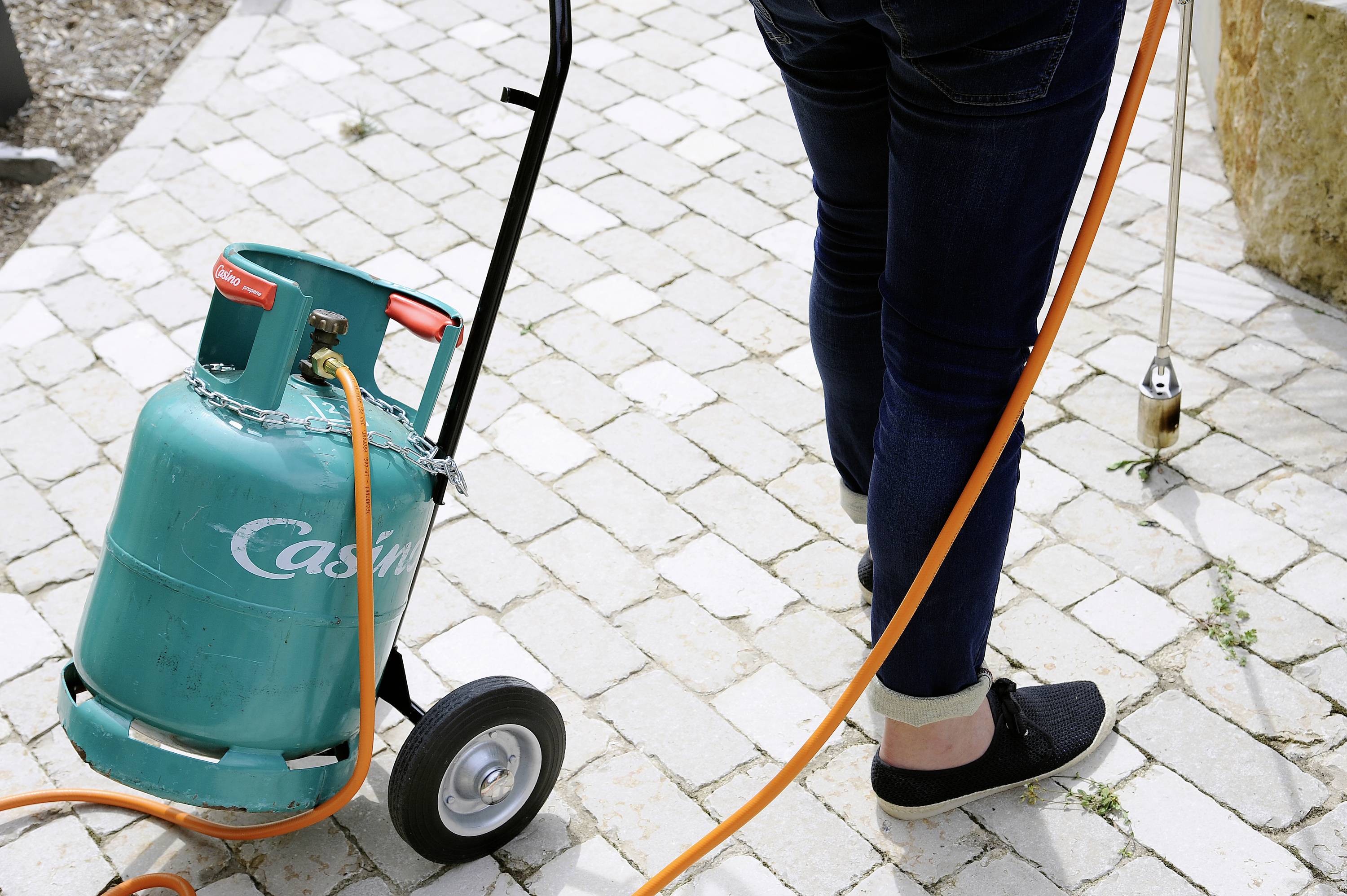 Hozelock 4195 0000 Gasflaschenwagen