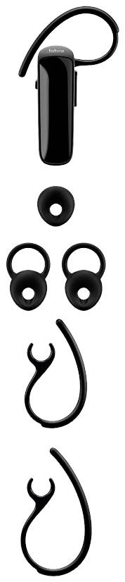 Jabra Talk 25 SE Telefon In Ear Headset Bluetooth® Mono Schwarz Lautstärkeregelung, Mikrofon-Stumms