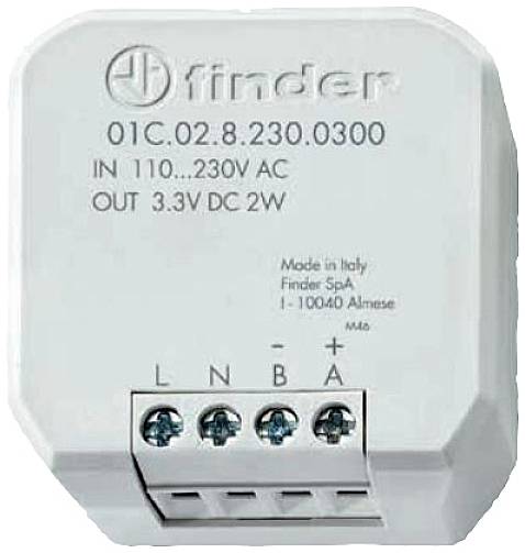 Finder 01C.02.8.230.0300 Netzteil für Raumthermostat Unterputz