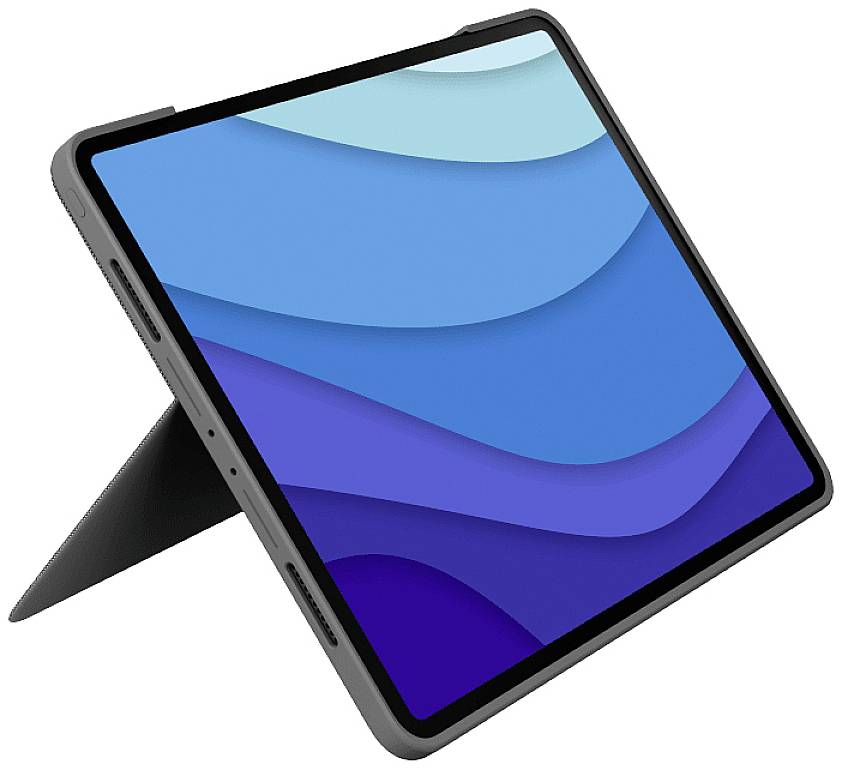 Logitech Combo Touch Tablet-Tastatur mit Hülle Passend für Marke (Tablet): Apple iPad Pro 12.9 (5. Generation), iPad Pro 12.9 (6. Generation)