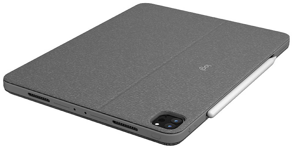 Logitech Combo Touch Tablet-Tastatur mit Hülle Passend für Marke (Tablet): Apple iPad Pro 12.9 (5. Generation), iPad Pro 12.9 (6. Generation)