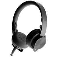 Logitech Zone Wireless On Ear Headset Funk, Bluetooth® Stereo Schwarz Mikrofon-Rauschunterdrückung Logitech Zone Wireless On Ear Headset Funk, Bluetooth® Stereo Schwarz Mikrofon-Rauschunterdrückung