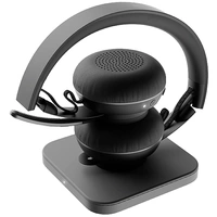 Logitech Zone Wireless On Ear Headset Funk, Bluetooth® Stereo Schwarz Mikrofon-Rauschunterdrückung Logitech Zone Wireless On Ear Headset Funk, Bluetooth® Stereo Schwarz Mikrofon-Rauschunterdrückung