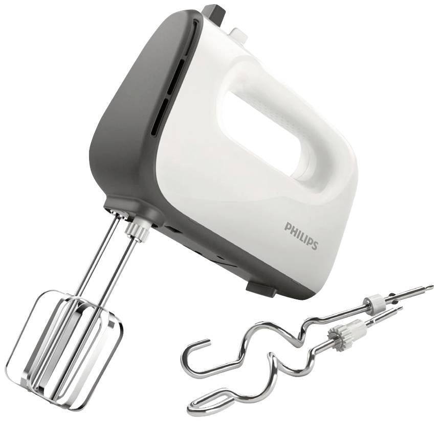 Philips Home HR3740/00 Handmixer 450 W Weiß-Grau
