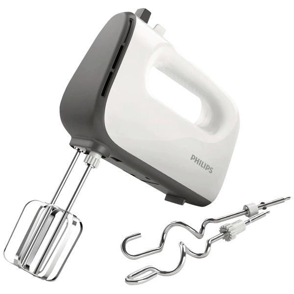 Philips Home HR3740/00 Handmixer 450W Weiß-Grau Philips Home HR3740/00 Handmixer 450W Weiß-Grau