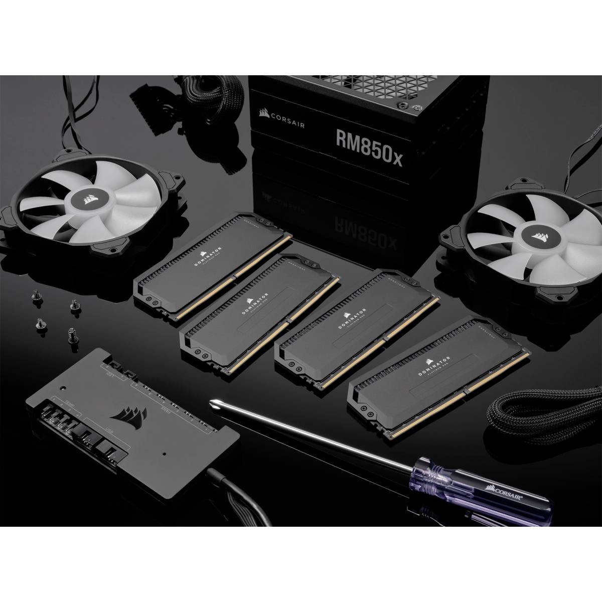 Corsair Dominator Platinum RGB PC-Arbeitsspeicher Kit DDR5 32GB 2 x 16GB Non-ECC 6000MHz 288pin DIMM CL36-38-38-76