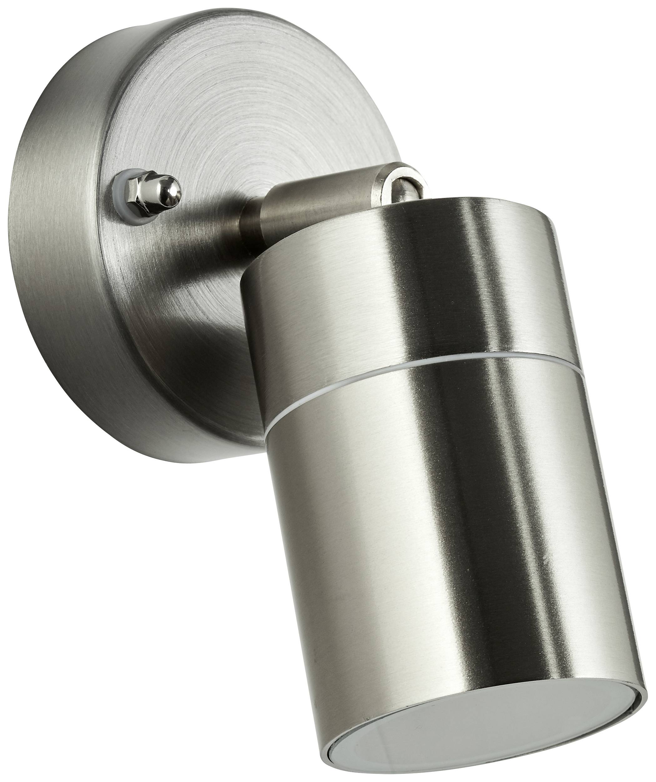 Brilliant Jandy 90965A82 Außenwandleuchte GU10 Edelstahl