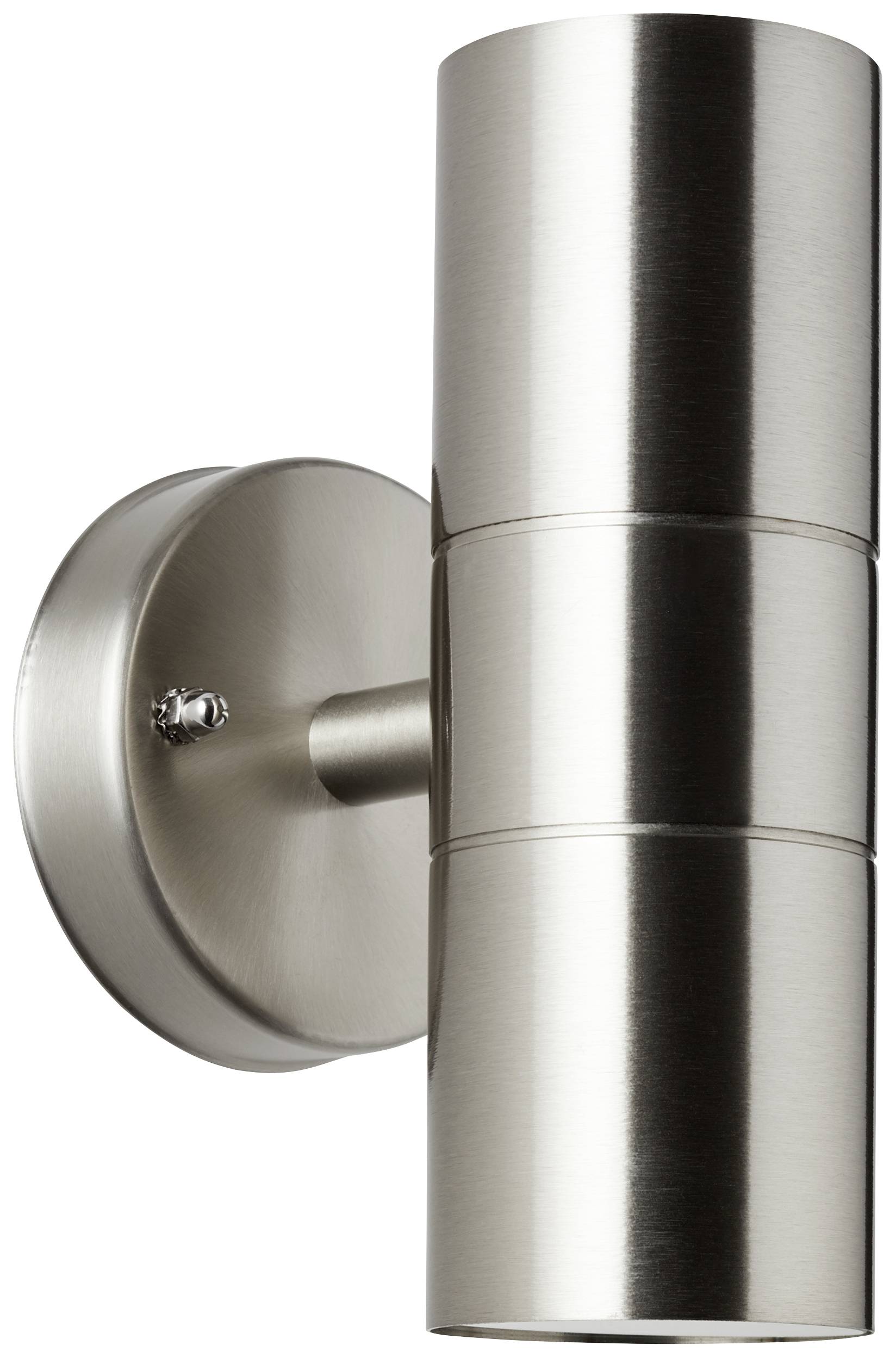 Brilliant Jandy 90966A82 Außenwandleuchte GU10 Edelstahl