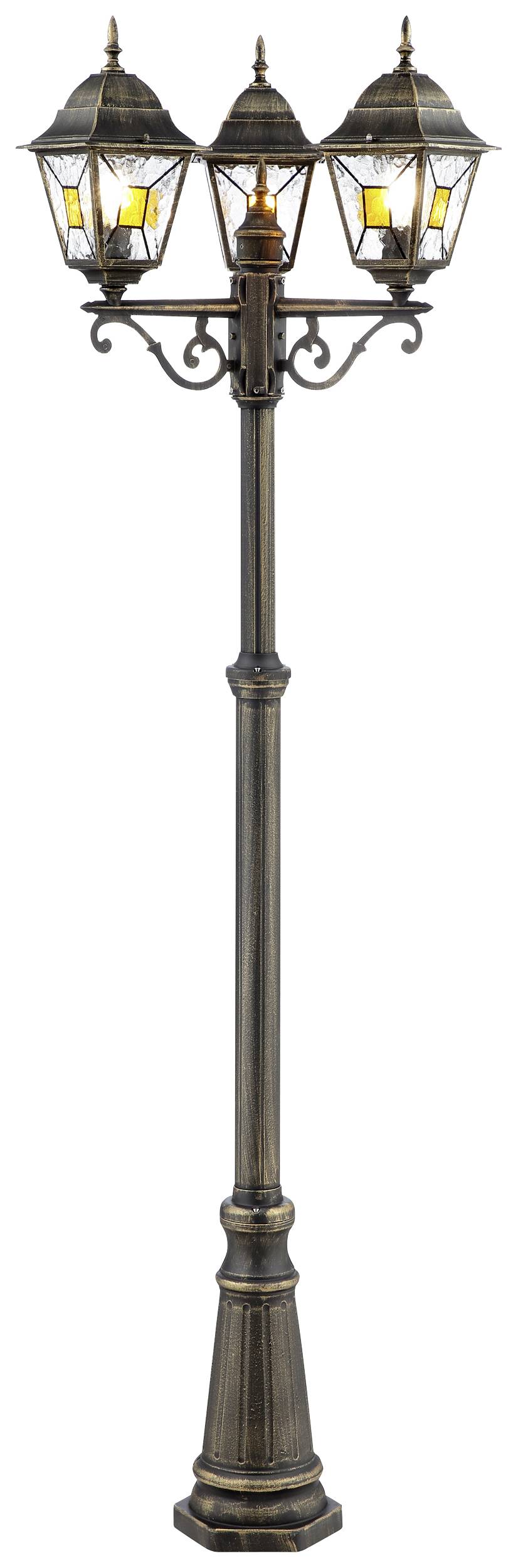 Brilliant 90985A86 Janel Außenstandleuchte E27 Schwarz