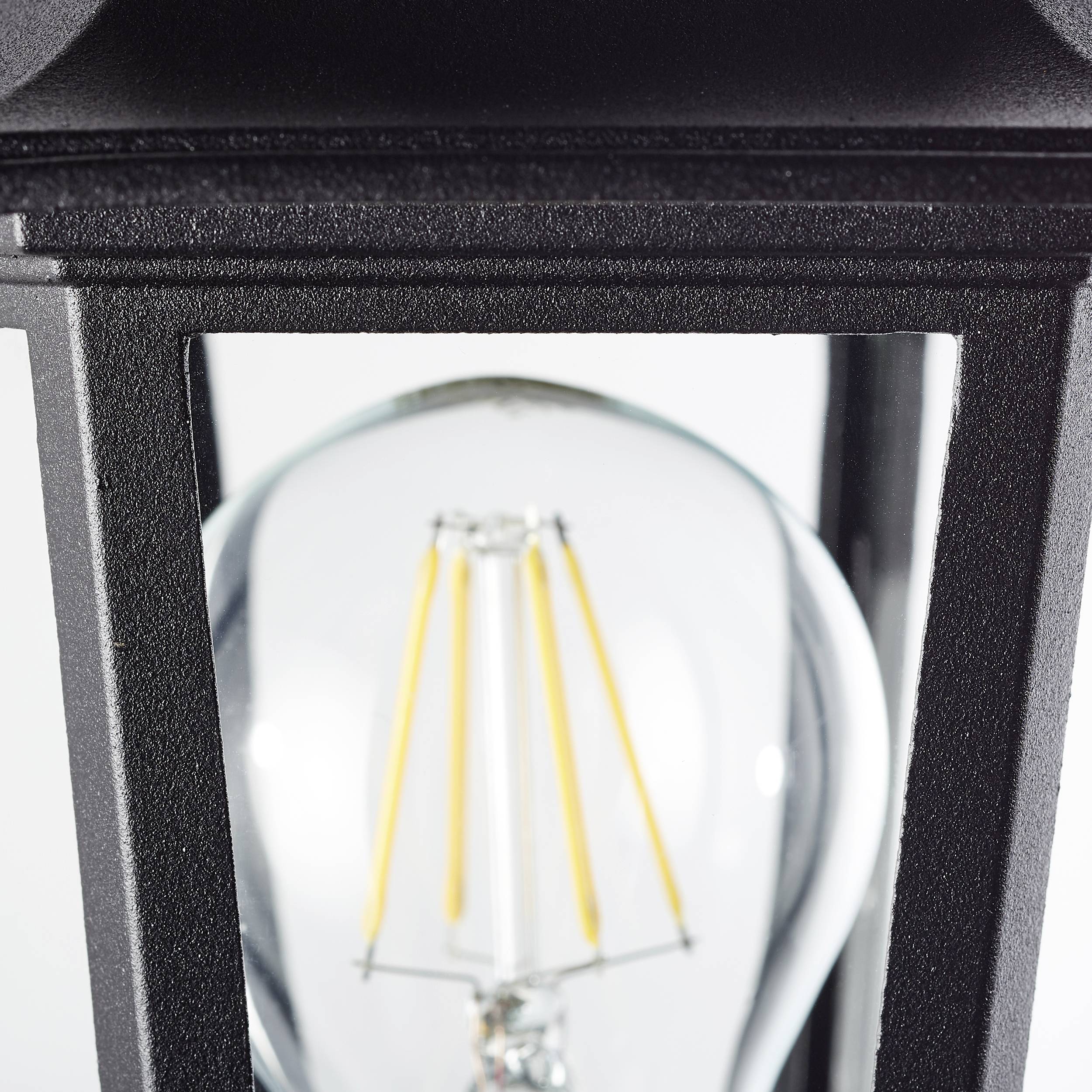 Brilliant Carleen 90986A06 Außenwandleuchte E27 Schwarz