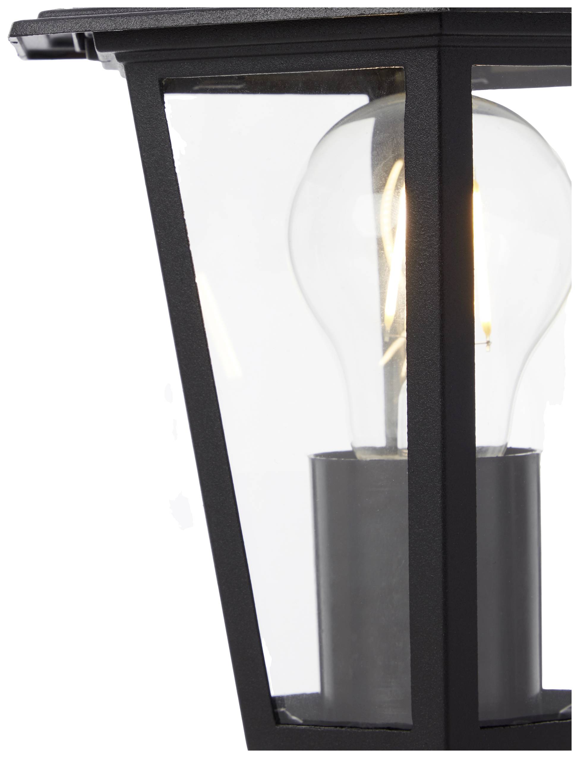 Brilliant 90988A06 Carleen Außenstandleuchte E27 Schwarz