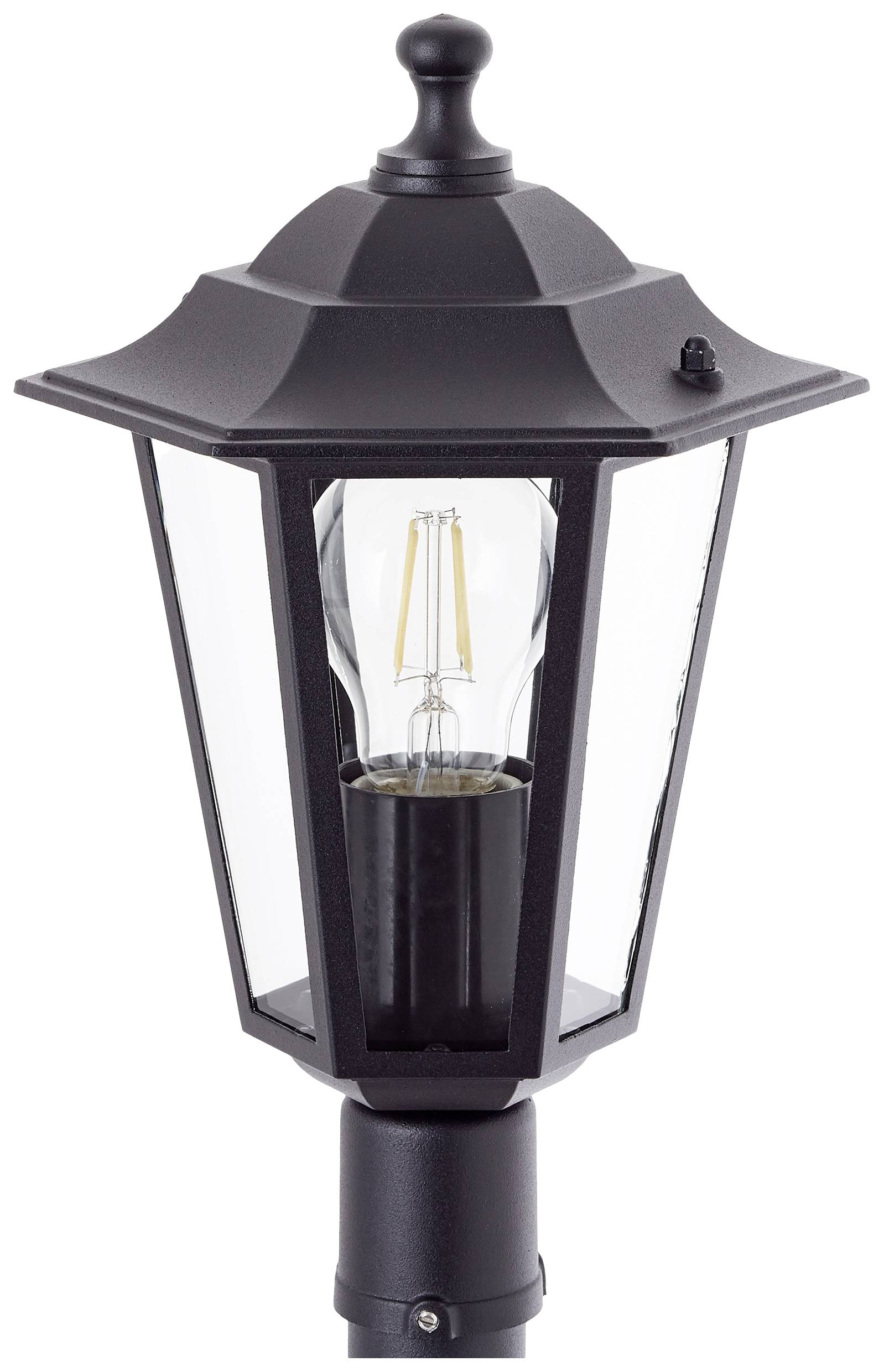 Brilliant 90989A06 Carleen Außenstandleuchte E27 Schwarz
