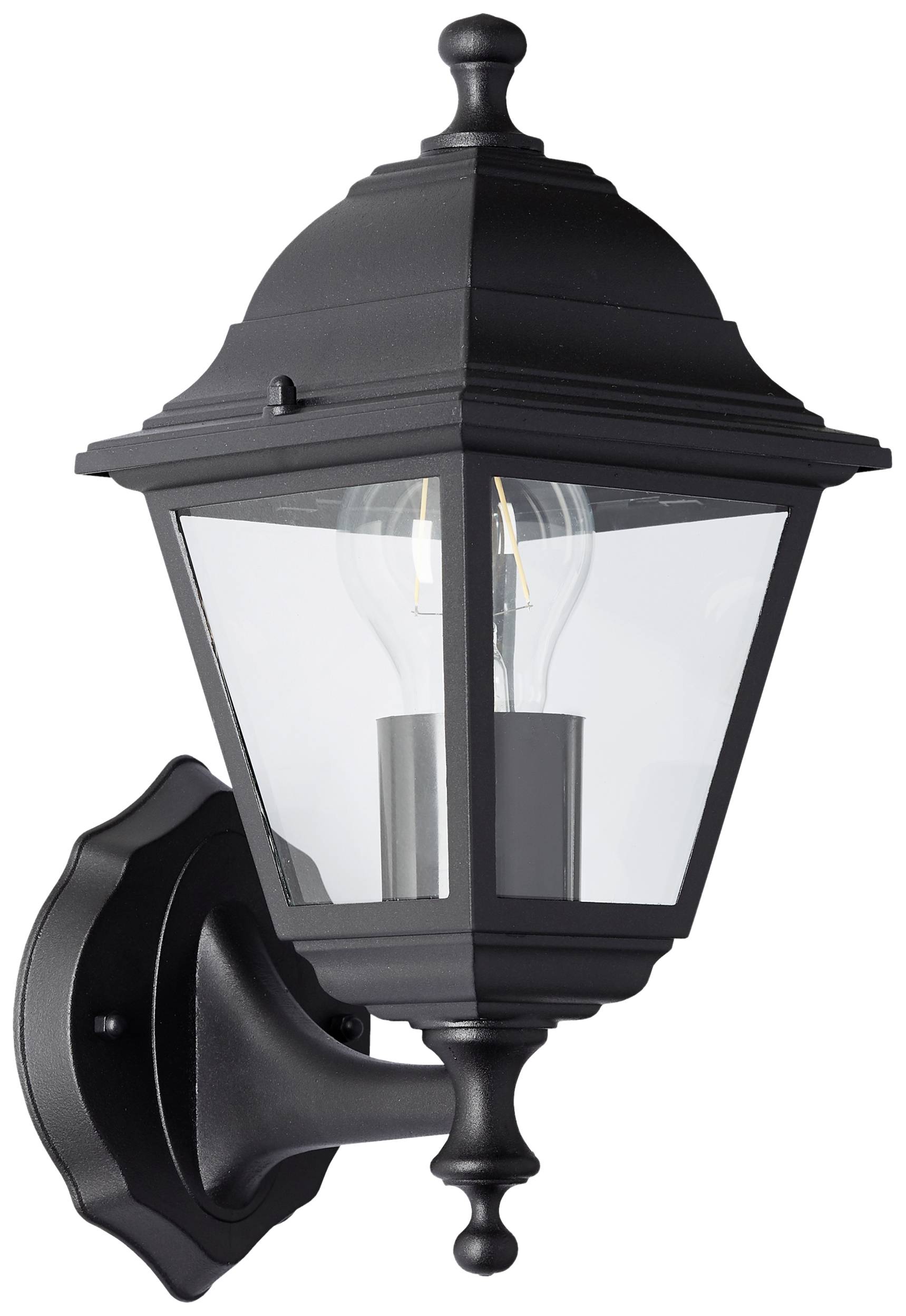 Brilliant Nissie 90991A06 Außenwandleuchte E27 Schwarz