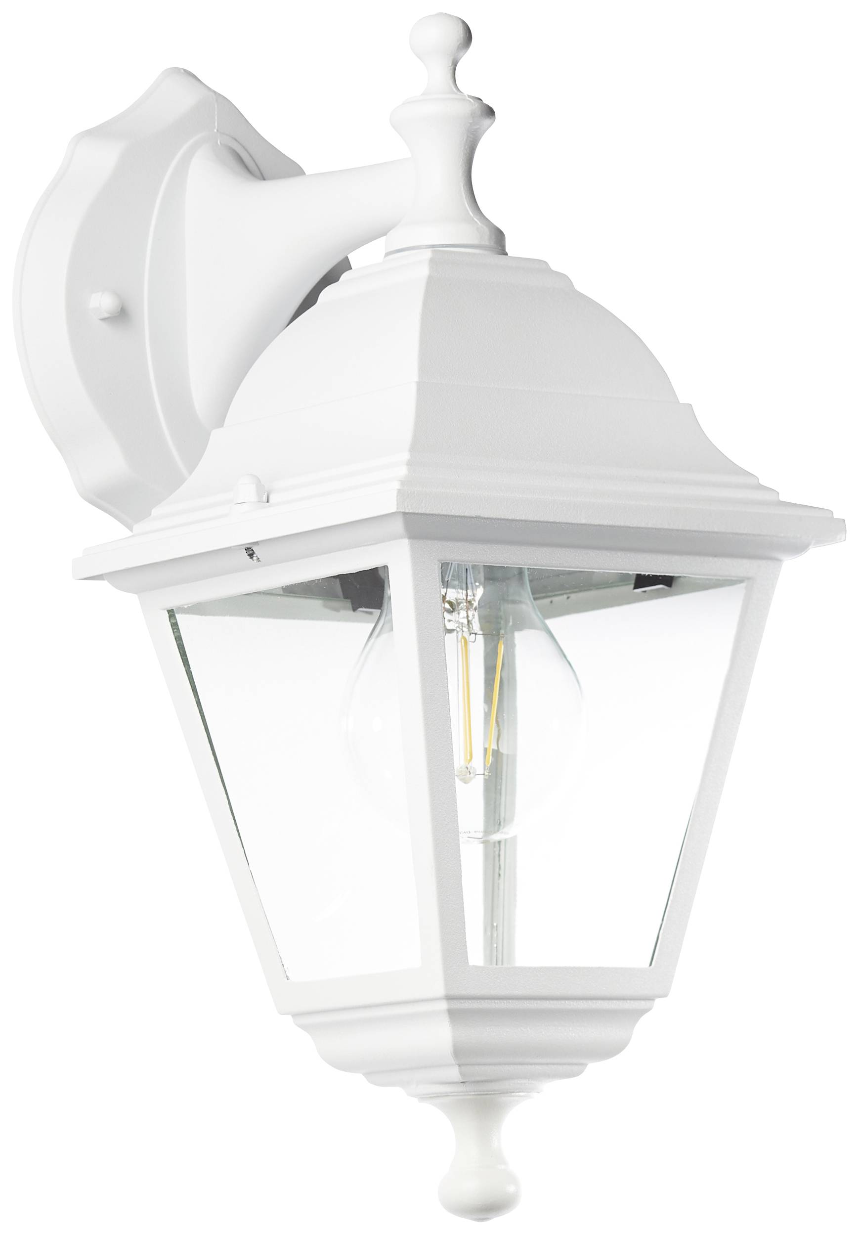 Brilliant Nissie 90992A05 Außenwandleuchte E27 Weiß