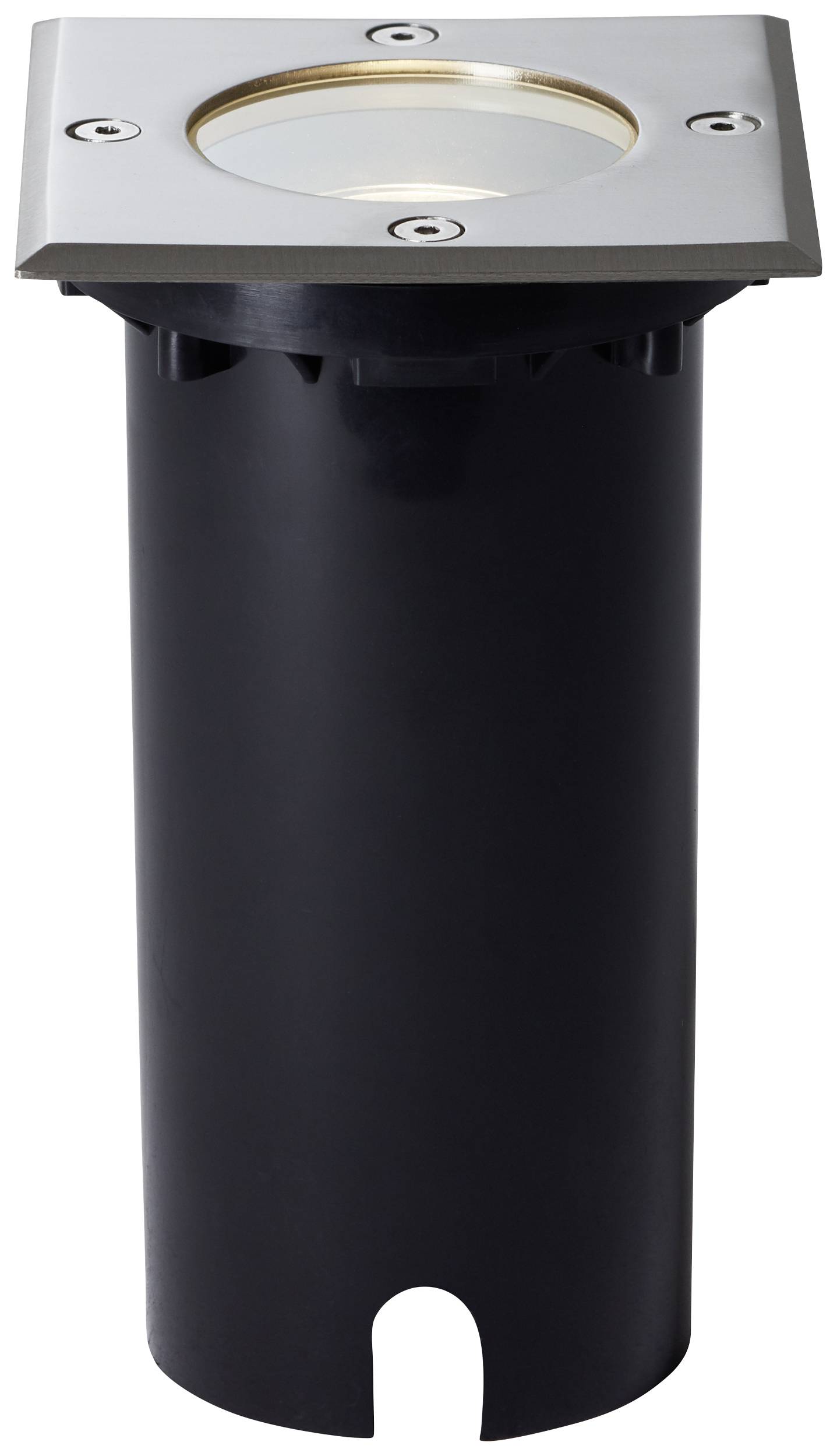 Brilliant Itch 91046A82 Außeneinbauleuchte, Bodeneinbauleuchte GU10 Silber